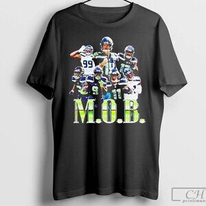 Seattle Seahawks Mob Mission On Bullshit T Shirt .
